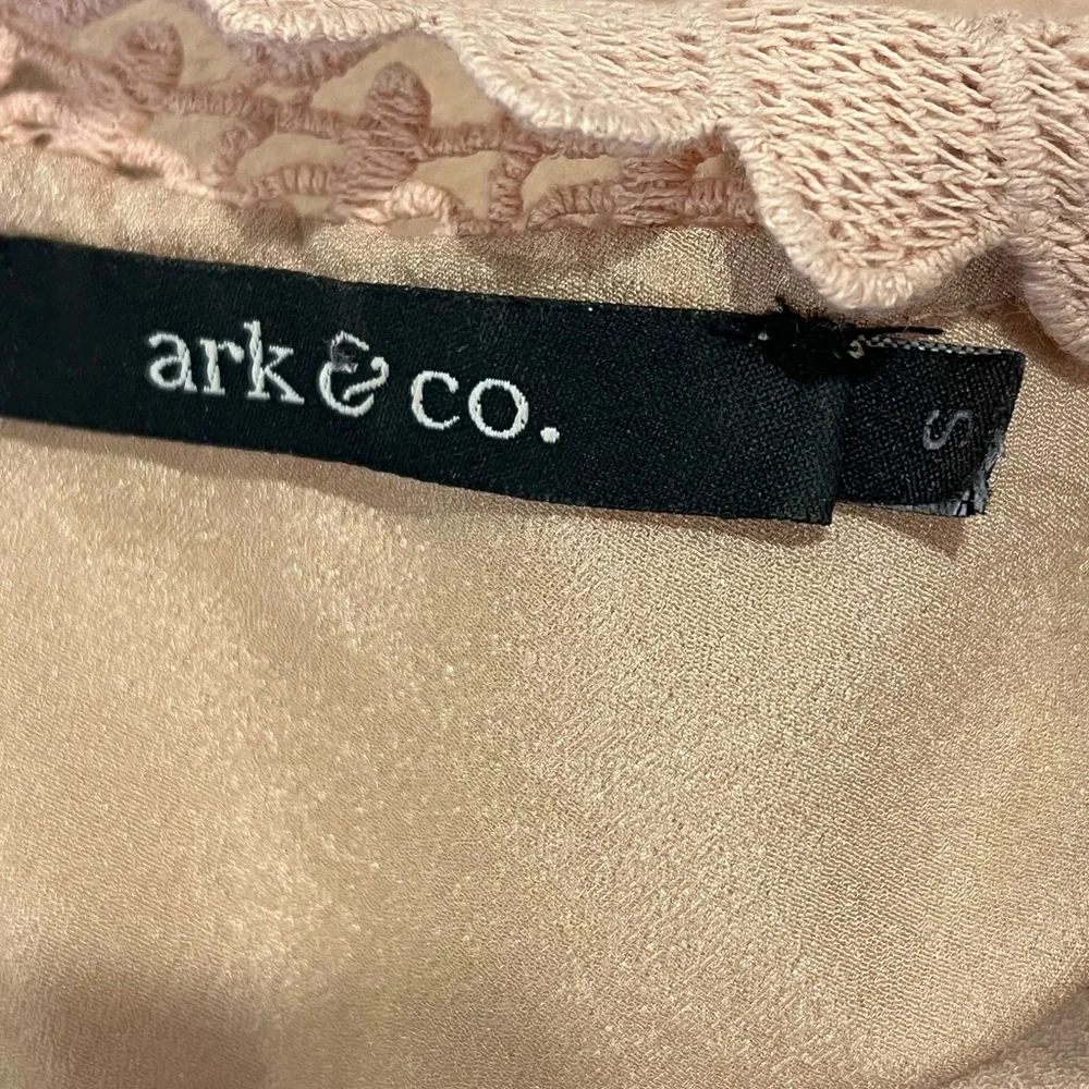 NWOT Ark & Co Womens Embroidered Lace Boho Dress - So Cute! - Picture 10 of 12